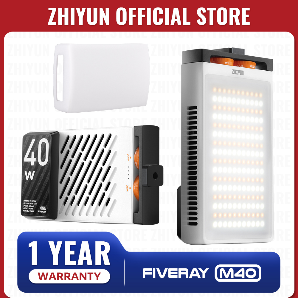 Outdoor Lighting For Photography - ZHIYUN Official FIVERAY M40 40W LED