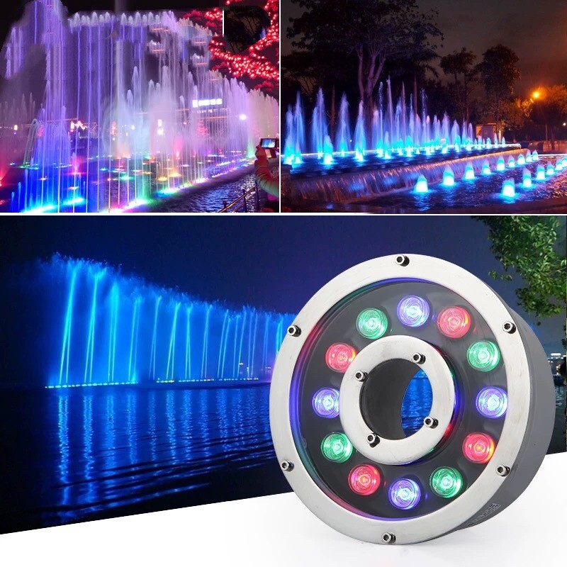 Pond Light Submersible - RGB LED Fountain Lamps 12V 24V