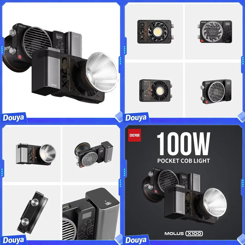 Outdoor Lighting For Photography - ZHIYUN Molus X100 100W COB LED