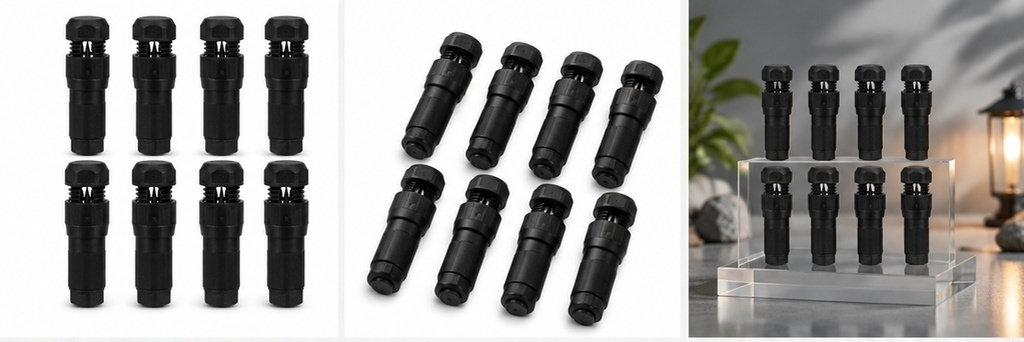 Outdoor Lighting For Christmas - 8Pcs Waterproof Low Voltage Piercing Wire