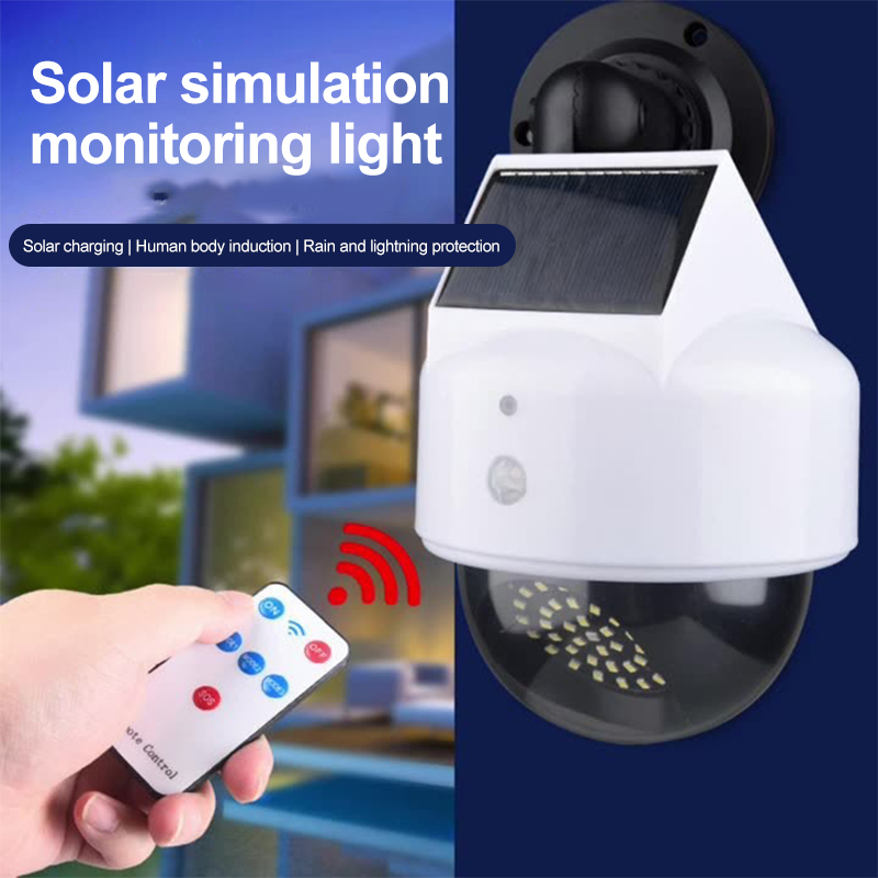 Halo Outdoor Lighting - Solar Simulation Camera Motion Sensor Virtual