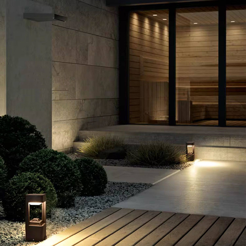 Luminous floor lamp courtyard  - Outdoor Lighting Solar review and price