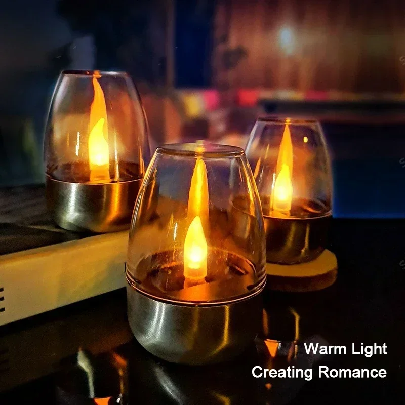 LED Solar Candles Light Flamel - Halo Outdoor Lighting review and price