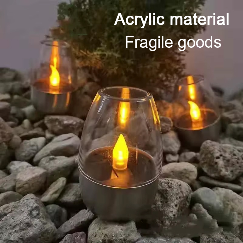LED Solar Candles Light Flamel - Halo Outdoor Lighting review and price