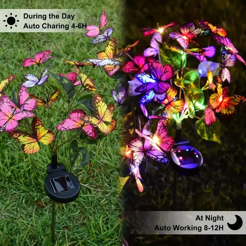 Solar LED Butterfly Garden Lig - Halo Outdoor Lighting review and price