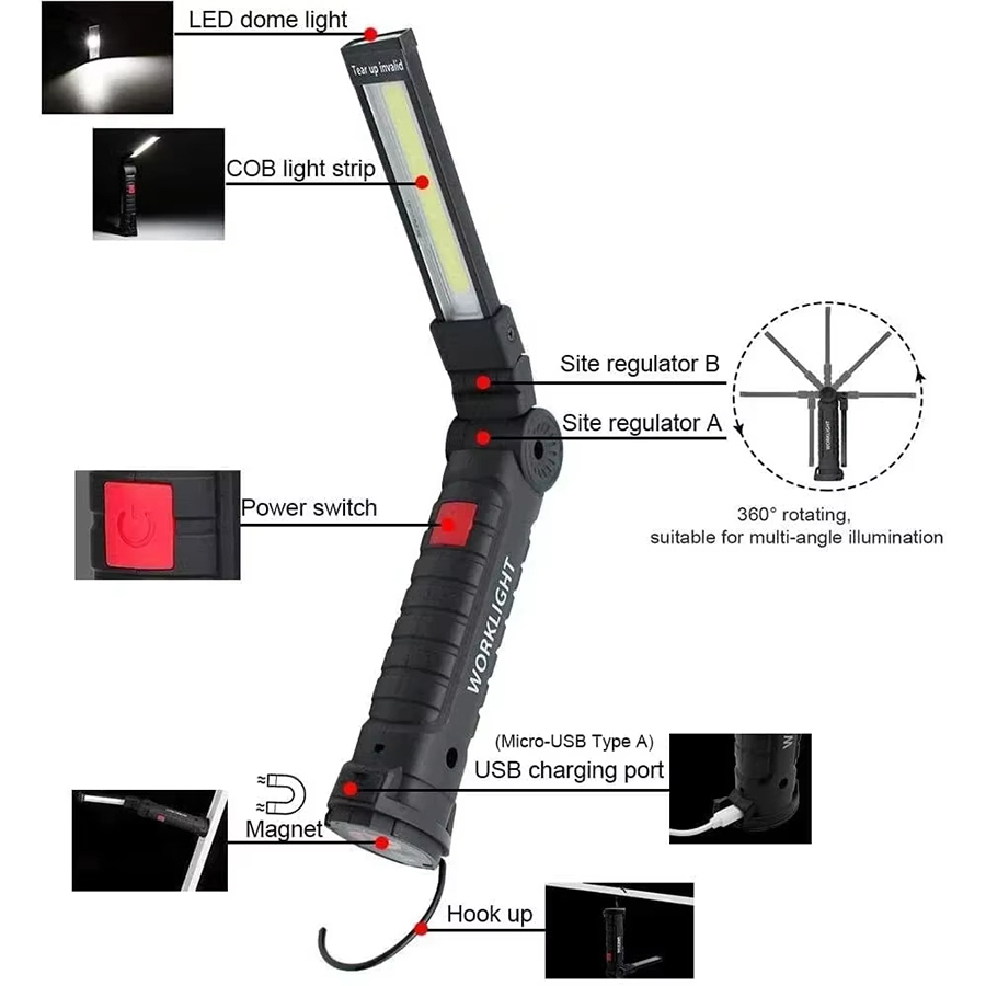Portable LED Flashlight with M - Outdoor Lighting Panel review and price