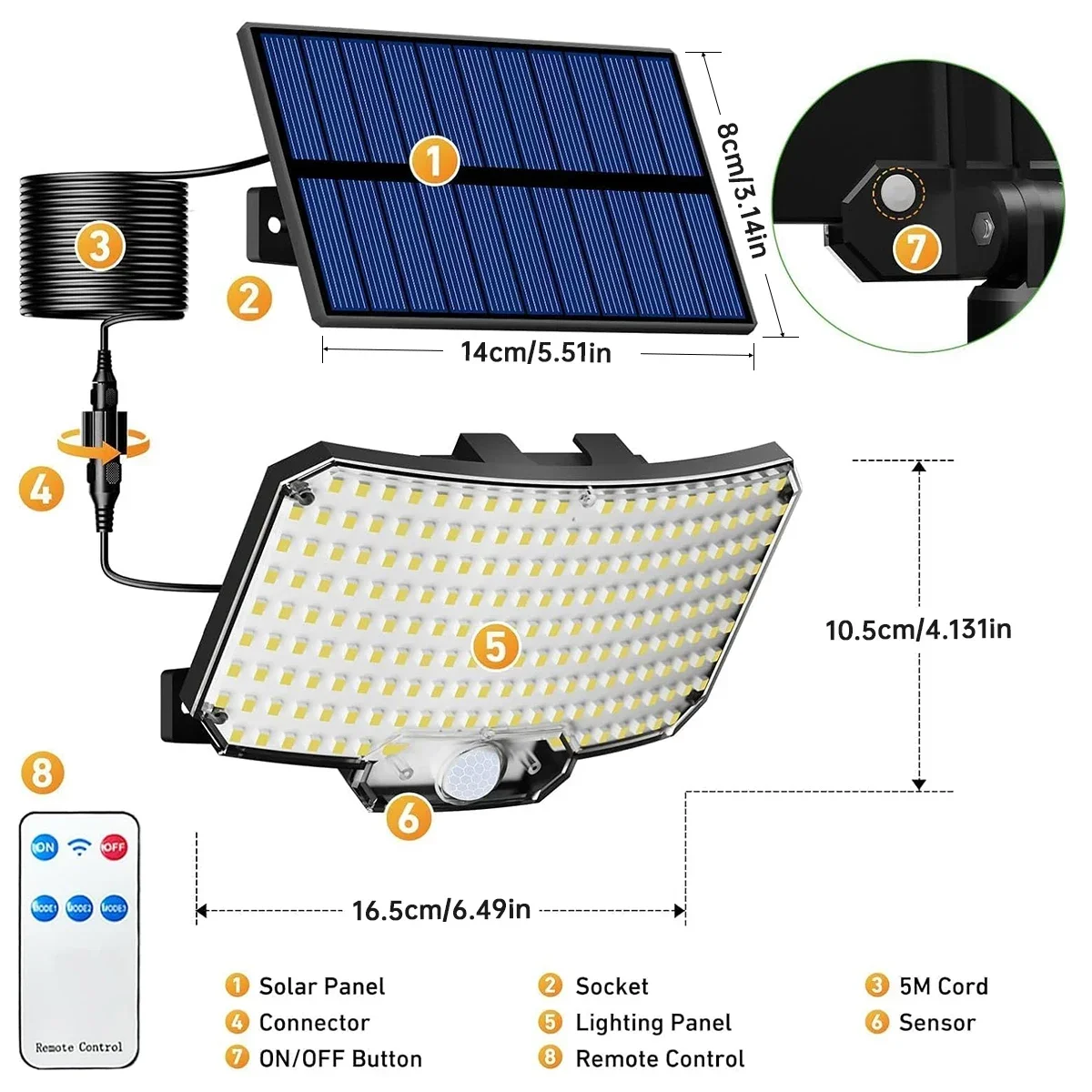 234LED Solar Outdoor Lights Mo - Outdoor Lighting For Patio review and price