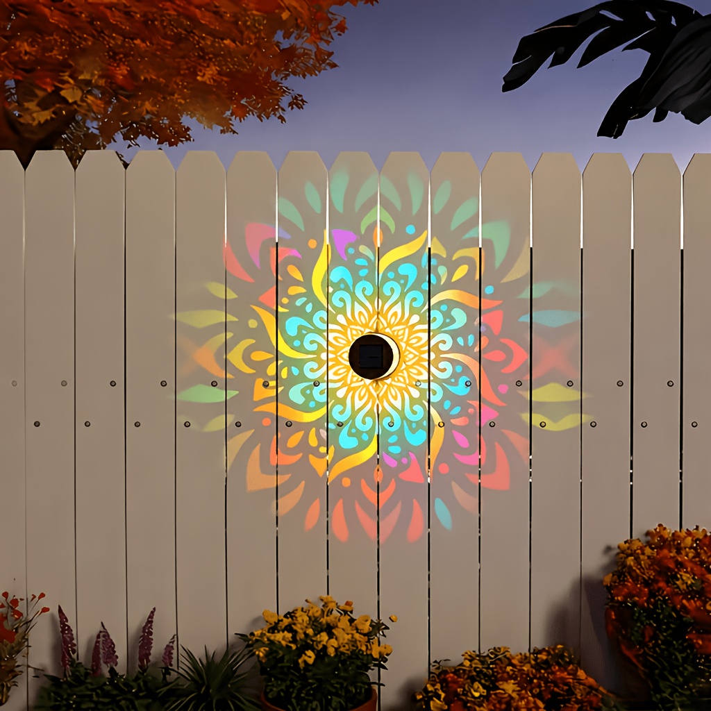 1/2/4 Packs Solar Fence Lights - Outdoor Lighting Solar review and price