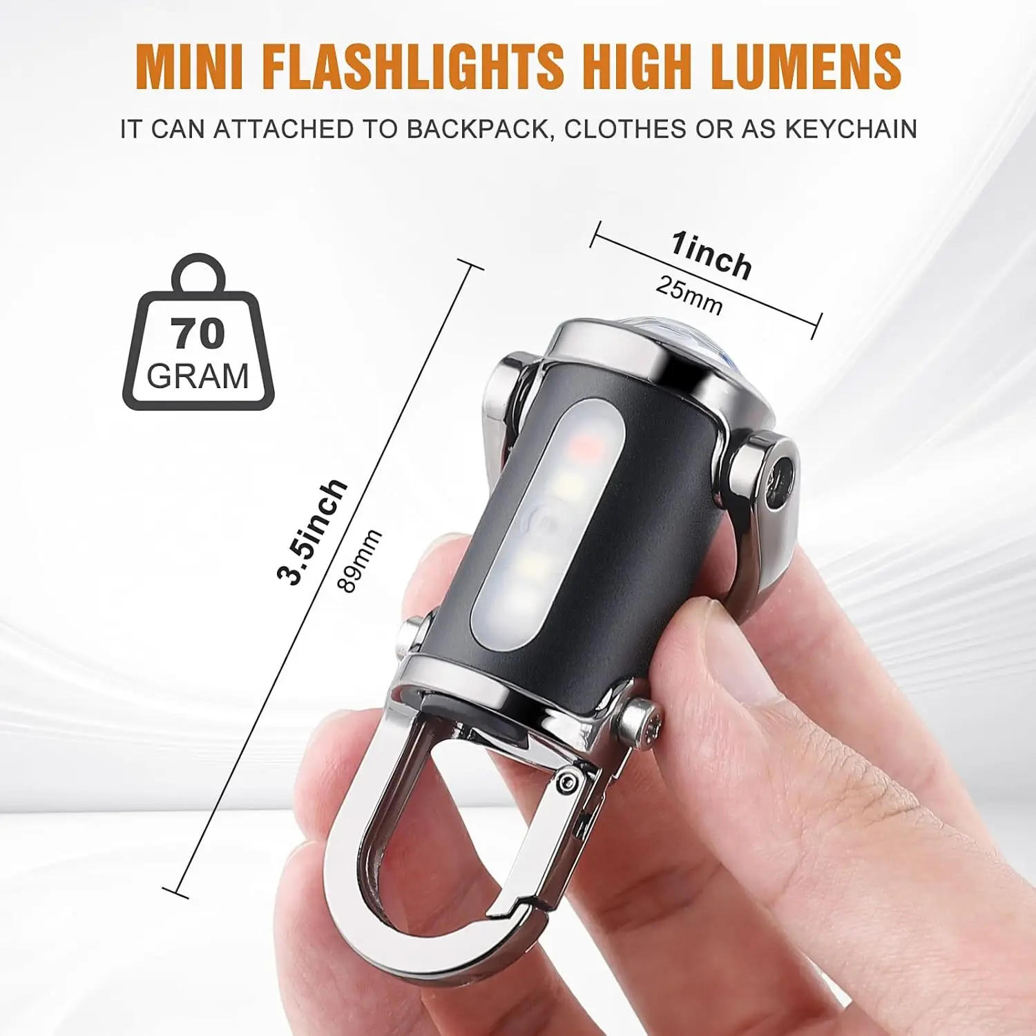 Mini Keychain Flashlight Recha - Outdoor Lighting Panel review and price