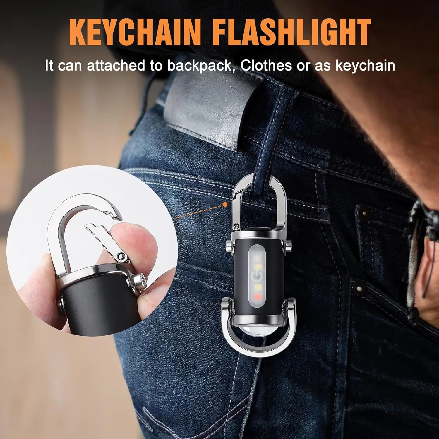 Mini Keychain Flashlight Recha - Outdoor Lighting Panel review and price