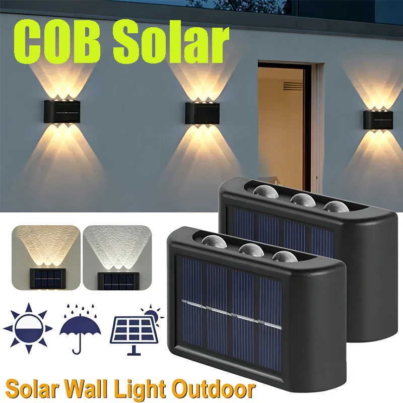 COB Solar Wall Lamp Outdoor Wa - Outdoor Lighting Solar review and price