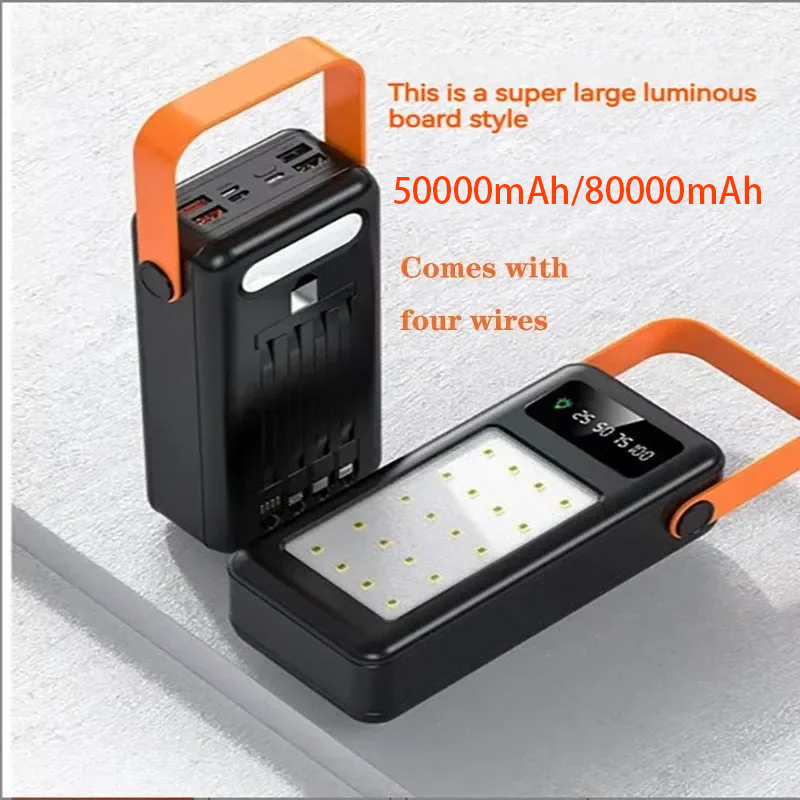 50000mAh 80000mAh Portable Pow - Outdoor Lighting Nearby review and price