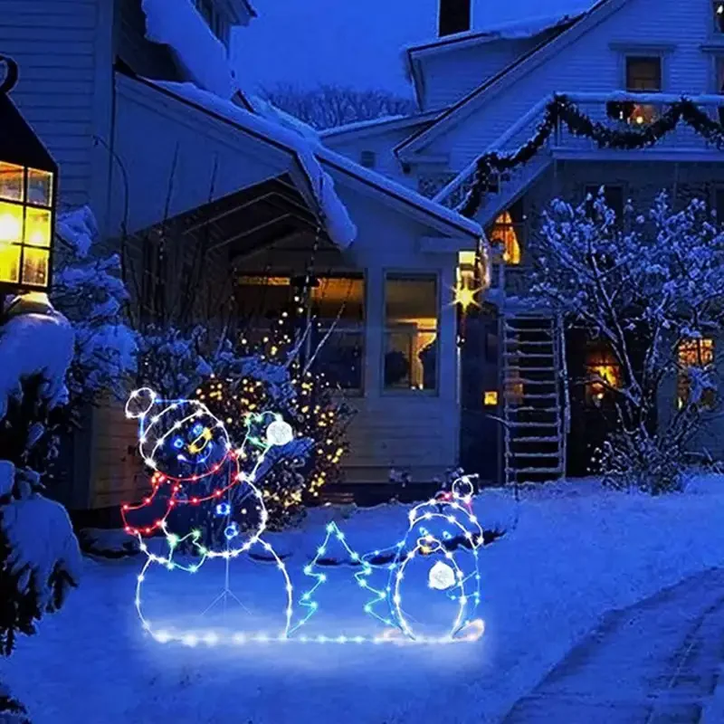 Animated LED Snowman Ornament  - Outdoor Lighting For Christmas review and price