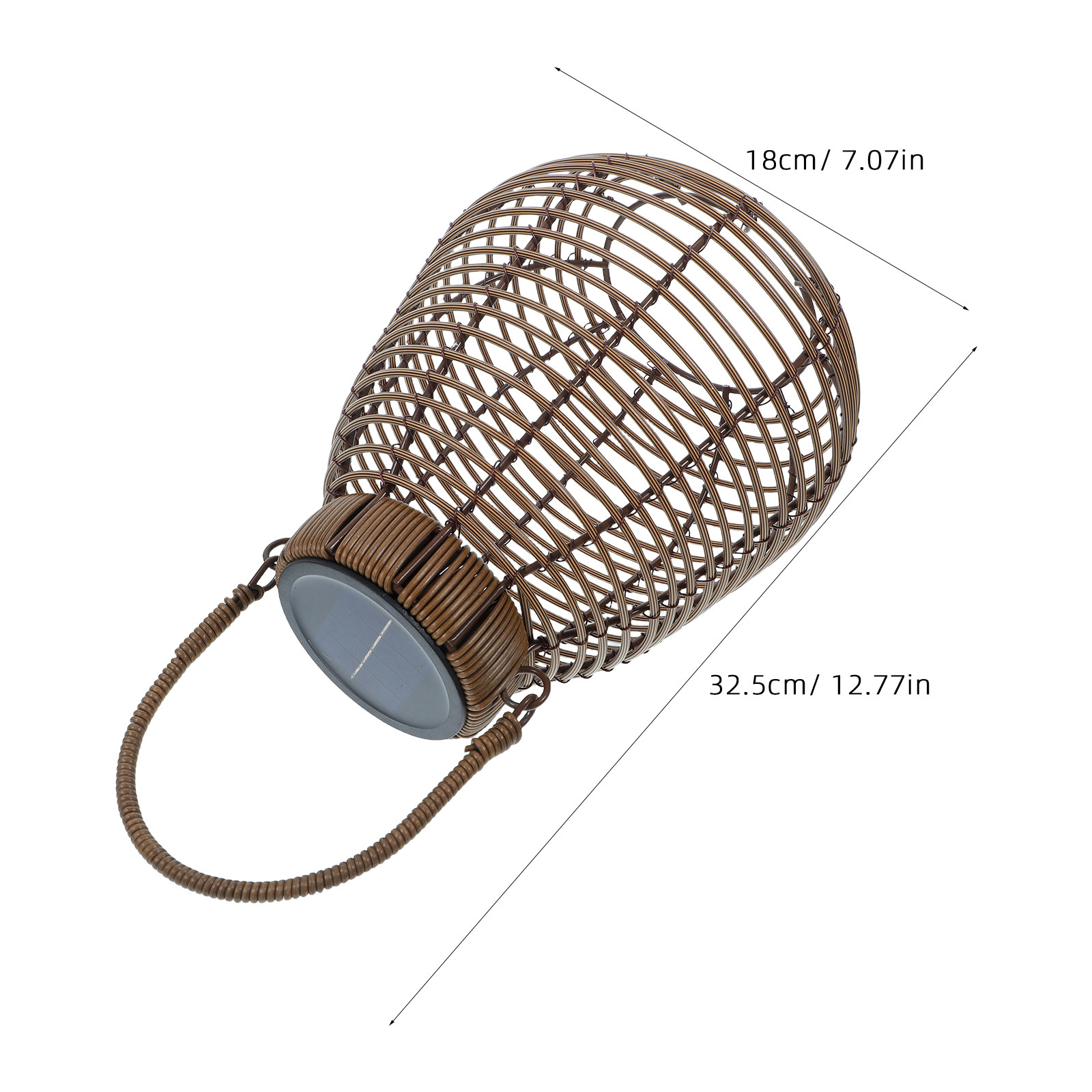 Solar Rattan Lantern Outdoor G - Outdoor Lighting For Patio review and price