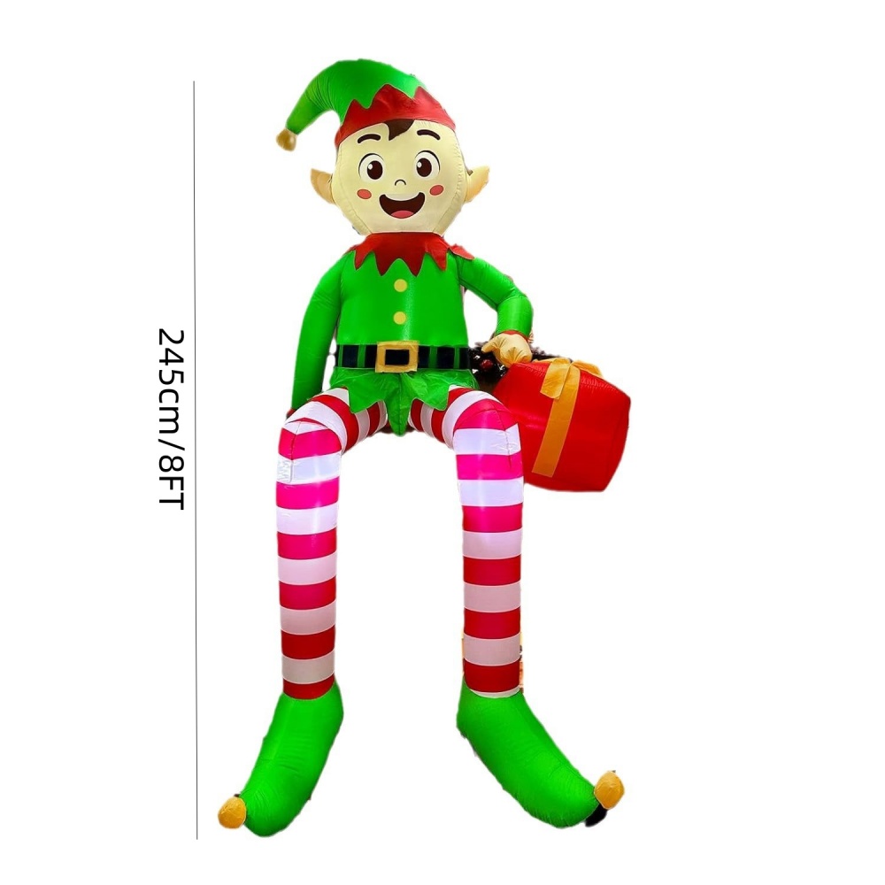 8FT Christmas Inflatables Sitt - Outdoor Lighting For Christmas review and price