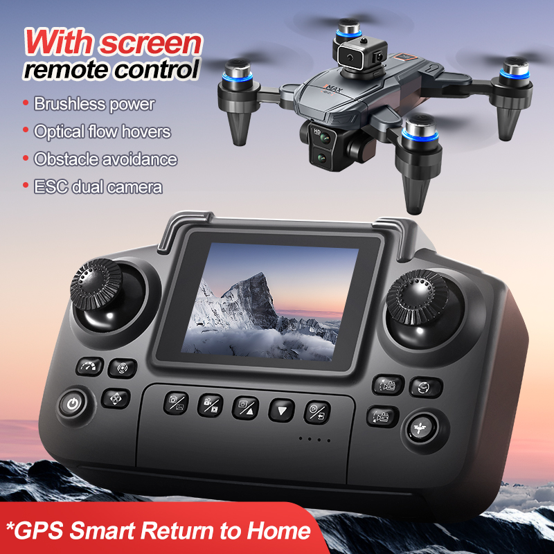 GPS RC Drone With Screen 4K Pr - Outdoor Lighting Remote Control review and price