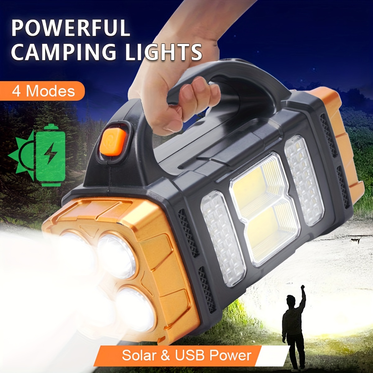 New Upgrade Rechargeable High  - Outdoor Lighting Usa review and price