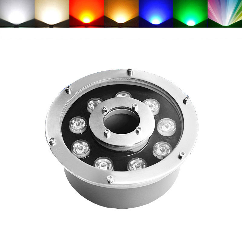 RGB LED Fountain Lamps 12V 24V - Pond Light Submersible review and price