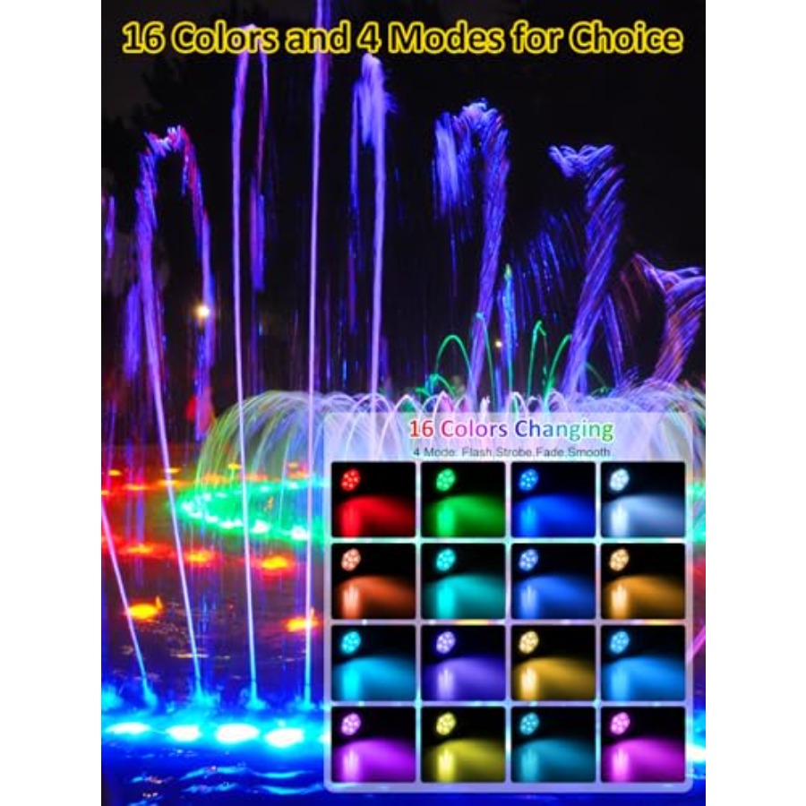 Pond Lights LED Underwater 16  - Pond Light Submersible review and price