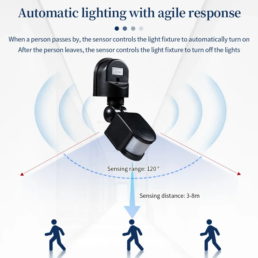 PIR Motion Sensor 220V 110V 12 - Outdoor Lighting Nearby review and price