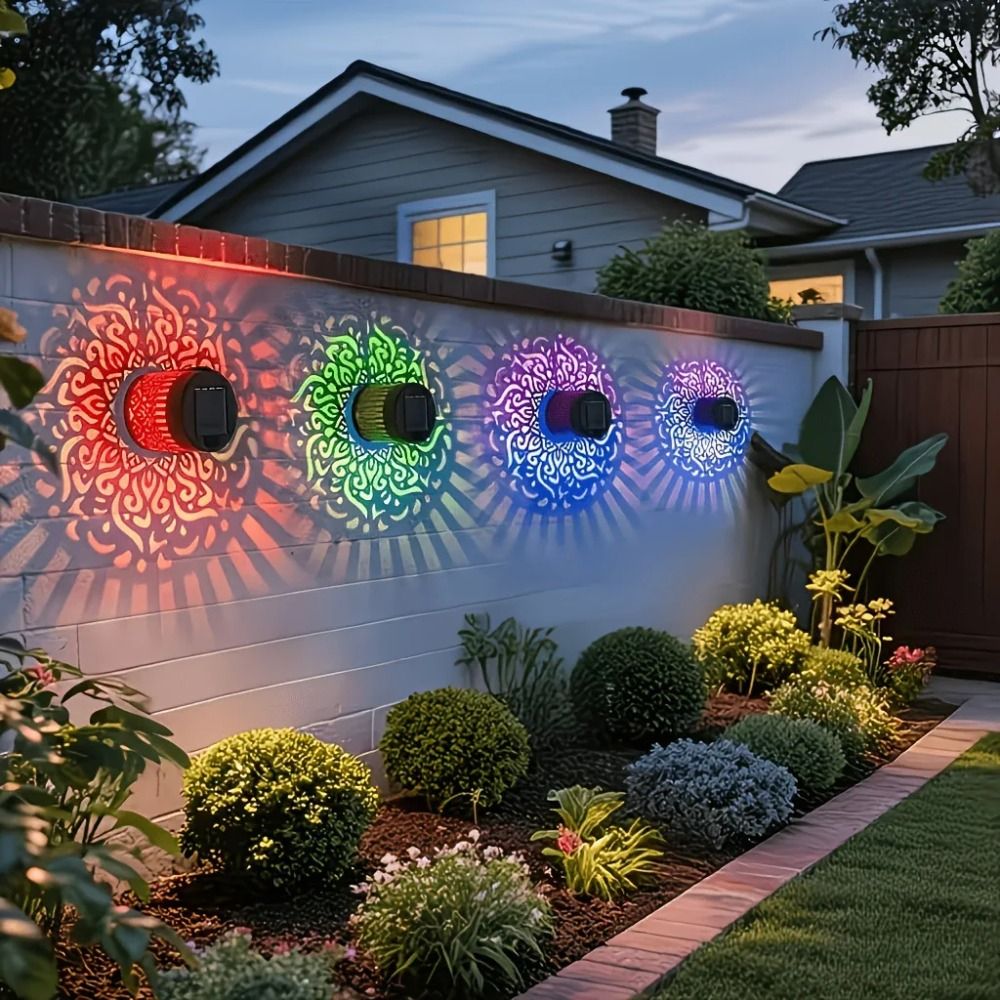 Sunflower Mandala Solar Wall L - Halo Outdoor Lighting review and price