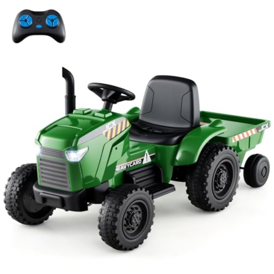 Ride on Tractor with Trailer f - Outdoor Lighting Remote Control review and price